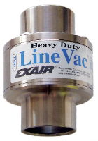 Hardened Alloy Heavy Duty Exair Line Vac for 1 1/4" Pipe