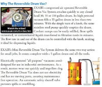 why the Premium reversible drum vac system?