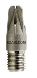 Grade 316 Stainless Steel Round Safety Air Nozzles Sizes M4 to M6