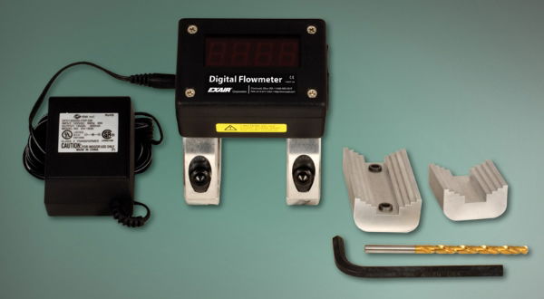 Digital flowmeter kit for 1 1/2" pipe